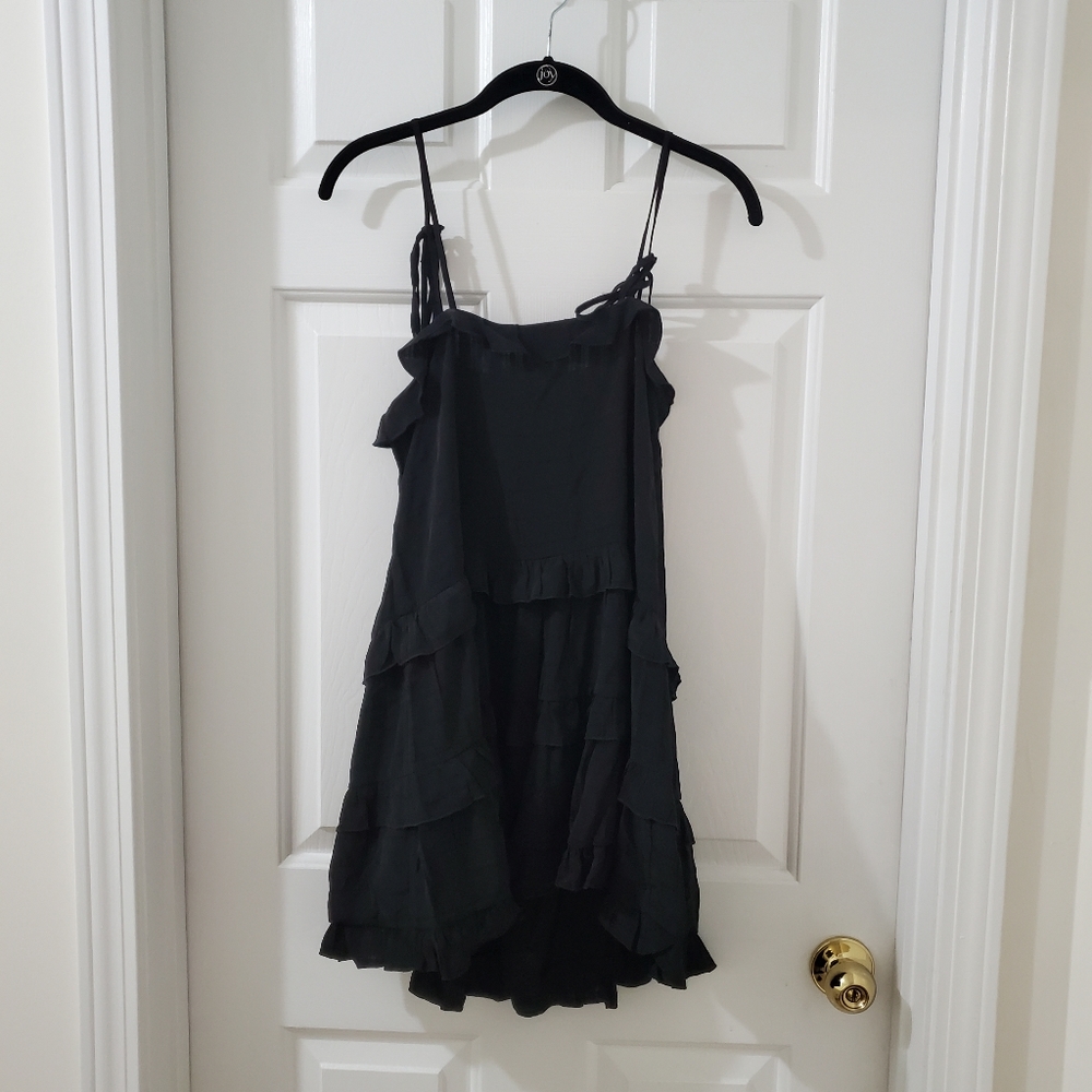 Forever 21 Black Mini Dress  Size Medium - Picture 4 of 8